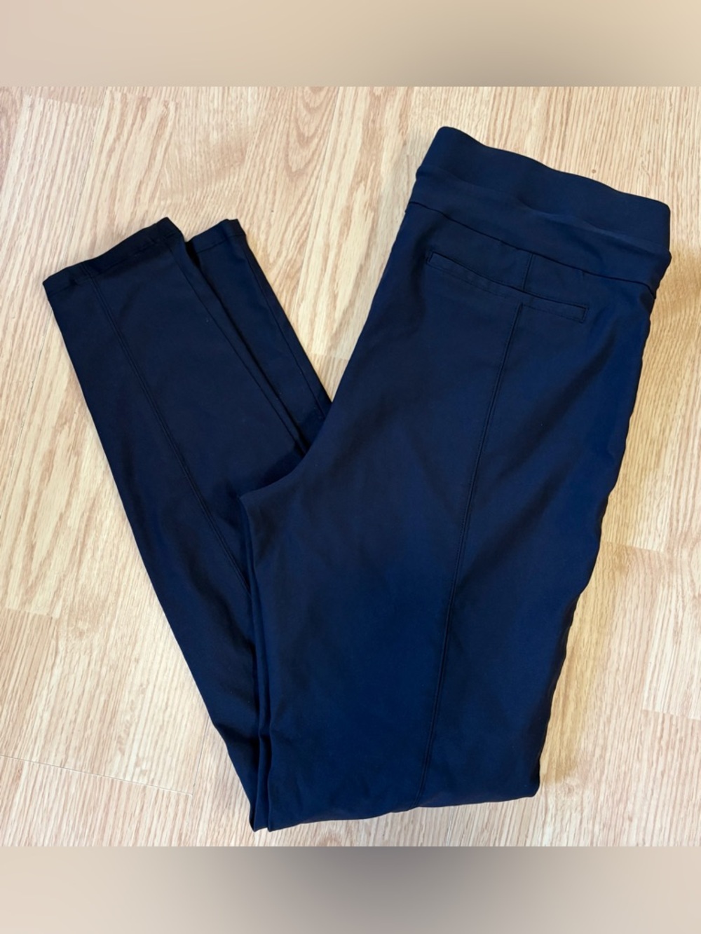 Simply Vera Vera Wang Black Straight Leg Pull On Pants